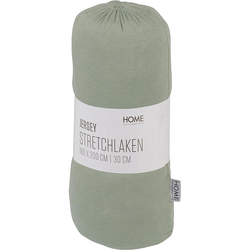 Hjem Jerseylaken 180x200 cm grønt