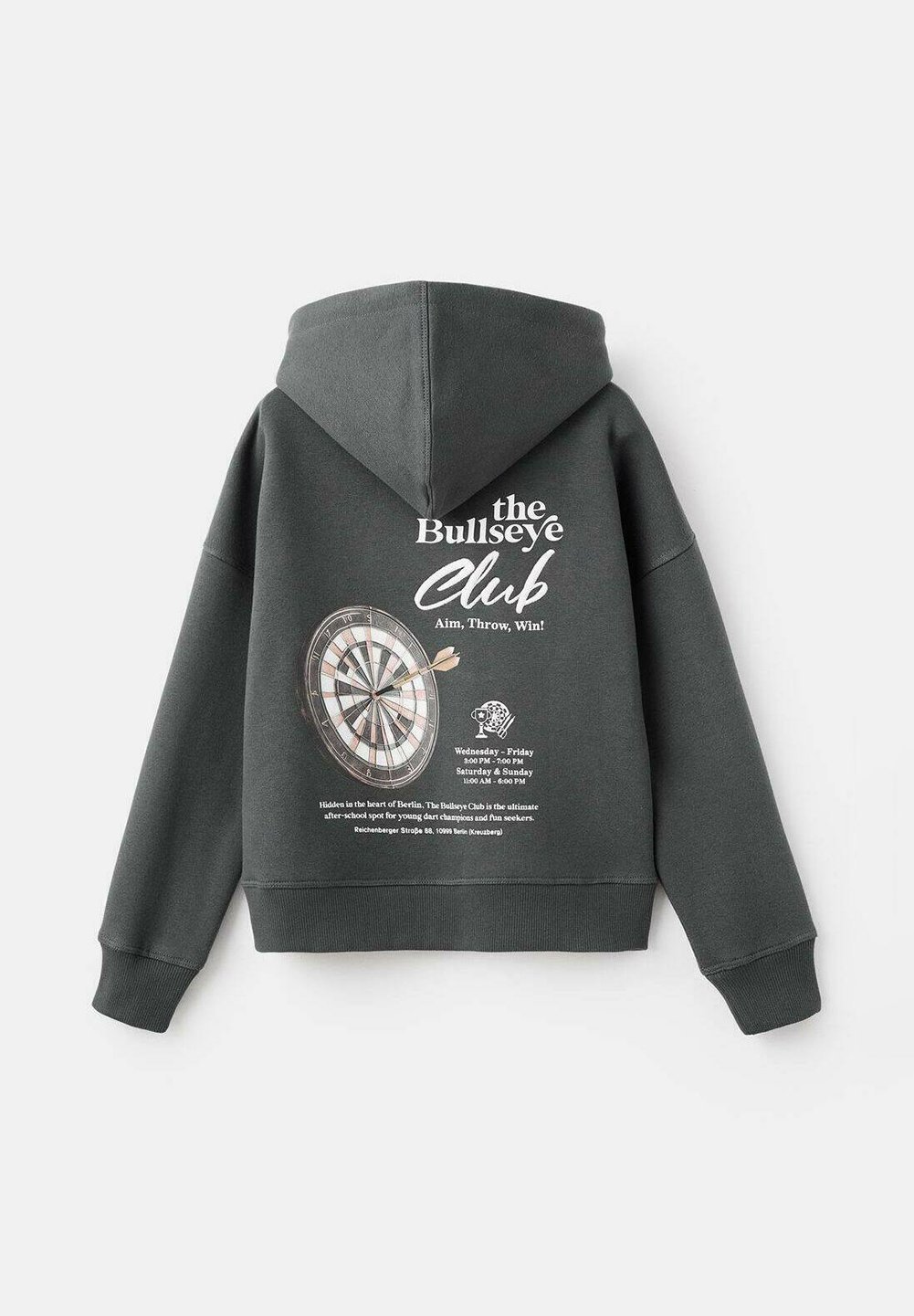 Mango Kids KID TEEN - Hoodie - antraciet