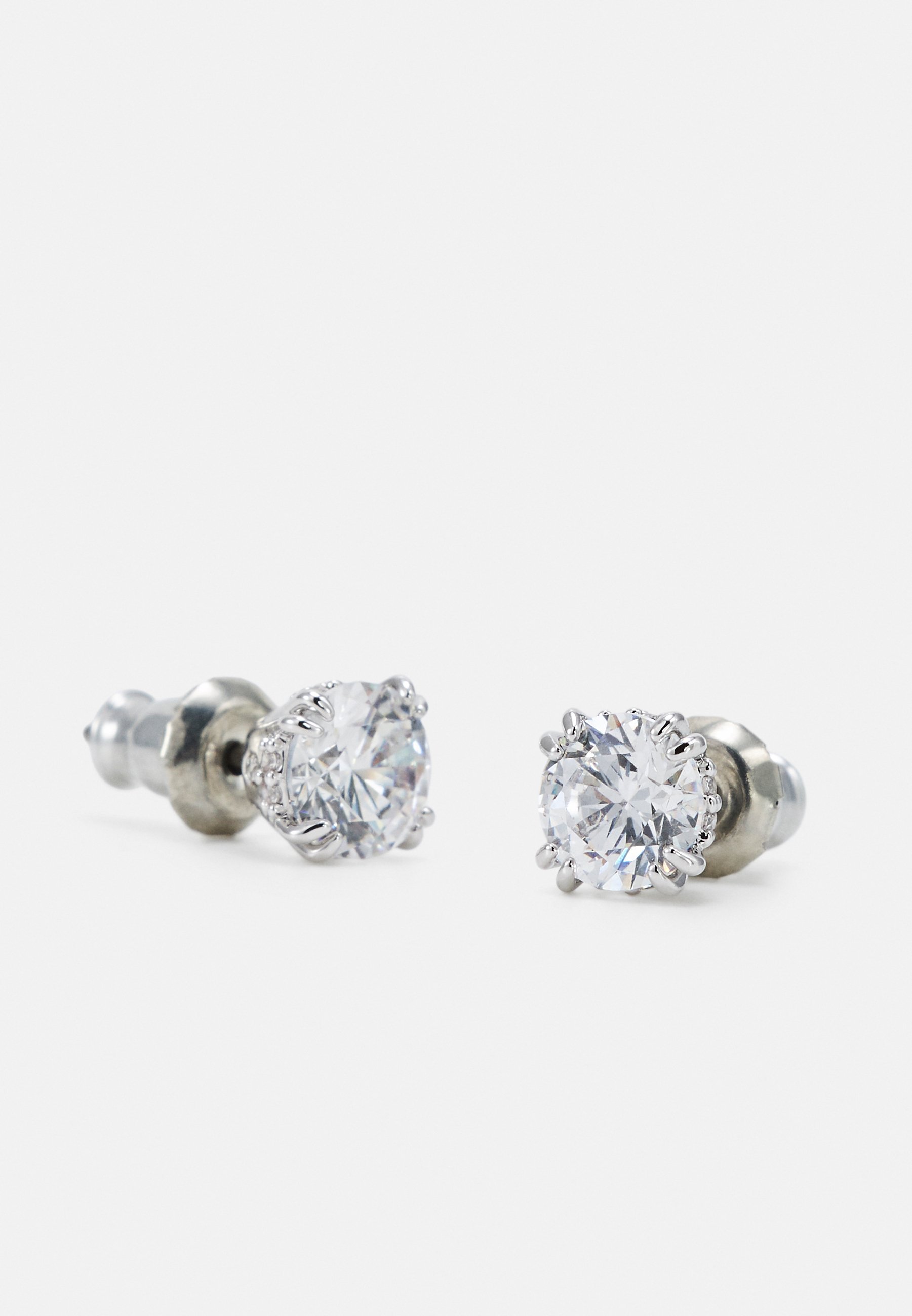 Kolczyki Swarovski STILLA STUD SZTYFT ROUND CUT - Kolczyki - w kolorze srebrnym