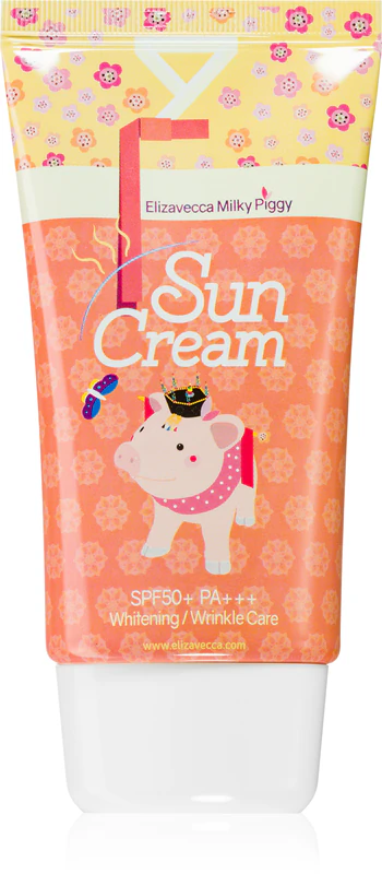 Elizavecca Milky Piggy Sun Cream rozjasňující opalovací krém SPF 50+