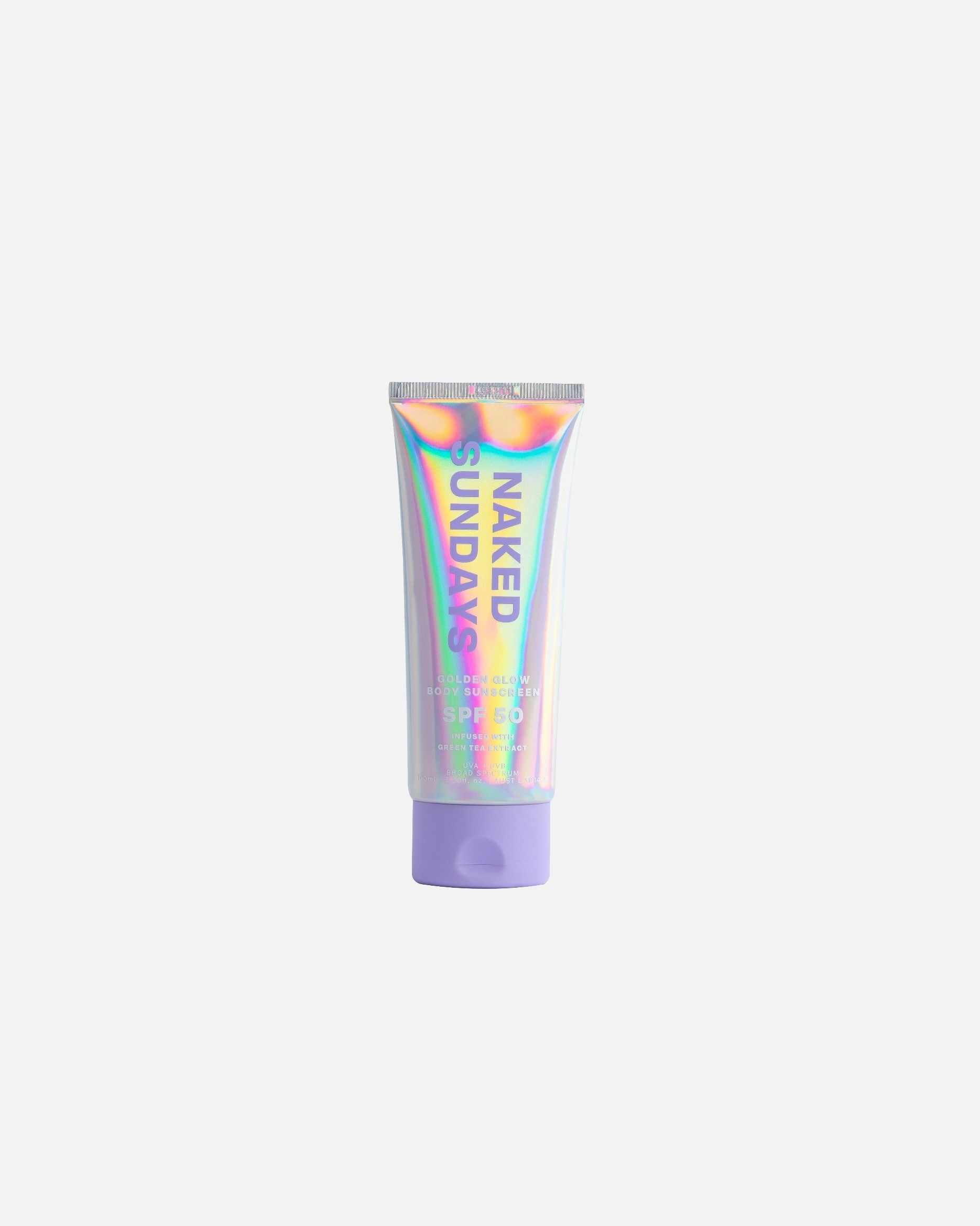 Opaľovací krém na telo Naked Sundays SPF 50+ Golden Glow - 100 ml
