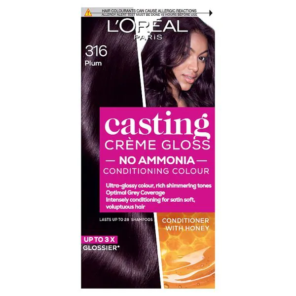 Casting Creme 316 Plommonvinröd Semi-permanent hårfärg