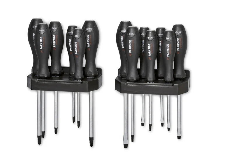 Tournevis PARKSIDE PERFORMANCE® Bohrmaschinen-Set, 15-teilig