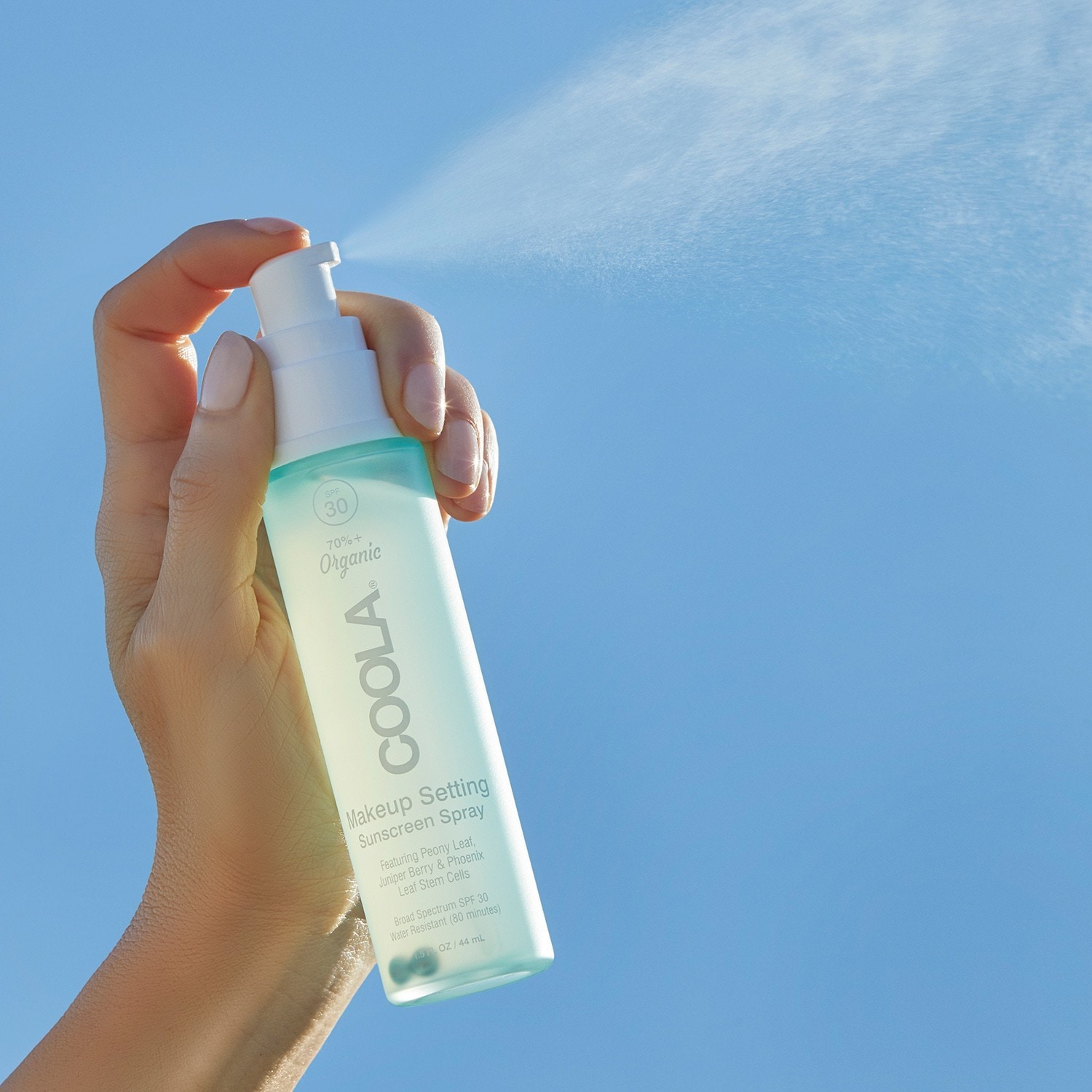 Coola Brume Solaire Visage Fixatrice de Maquillage SPF30