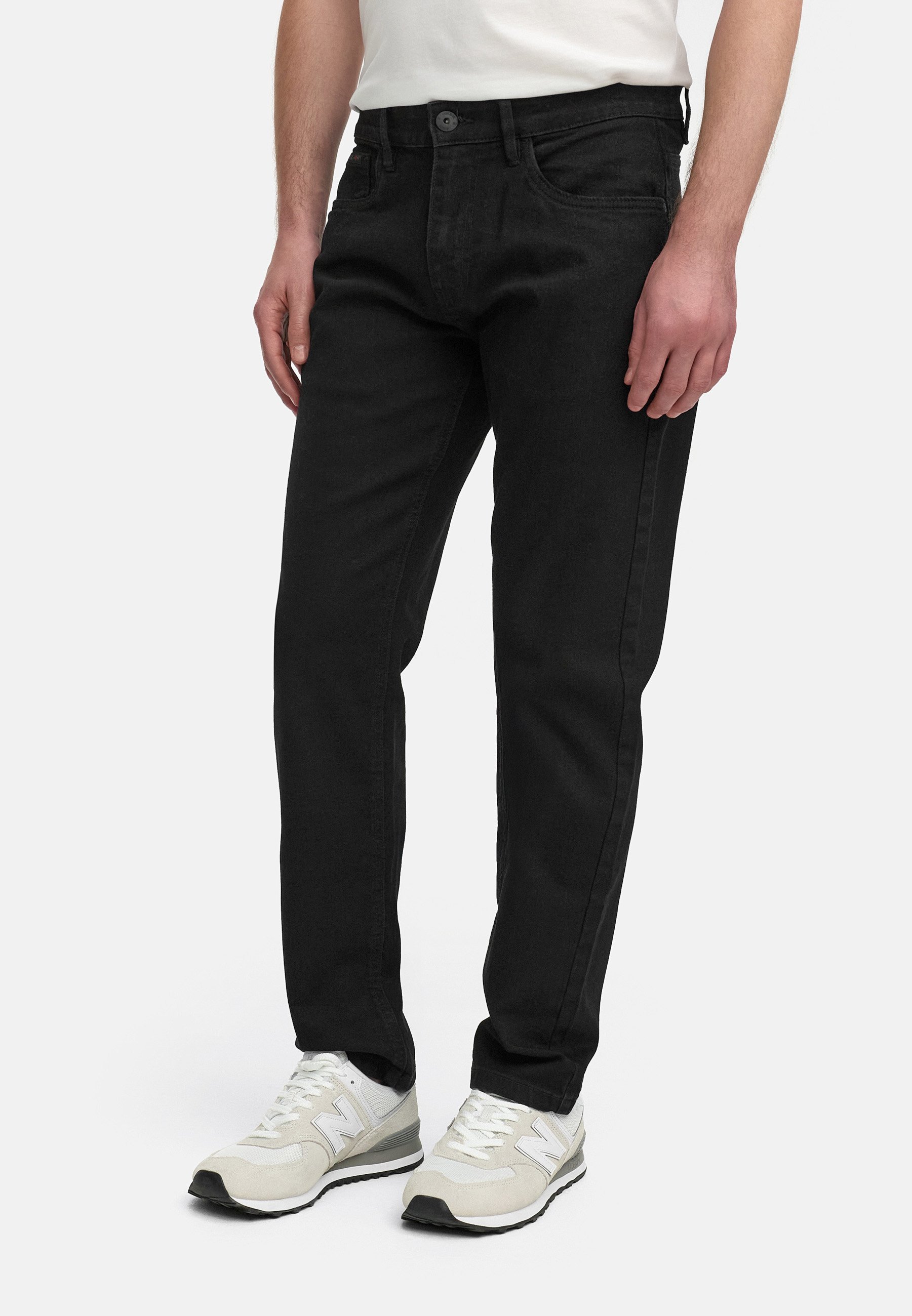 RICHMOND JEANS - Džíny Straight Fit - black
