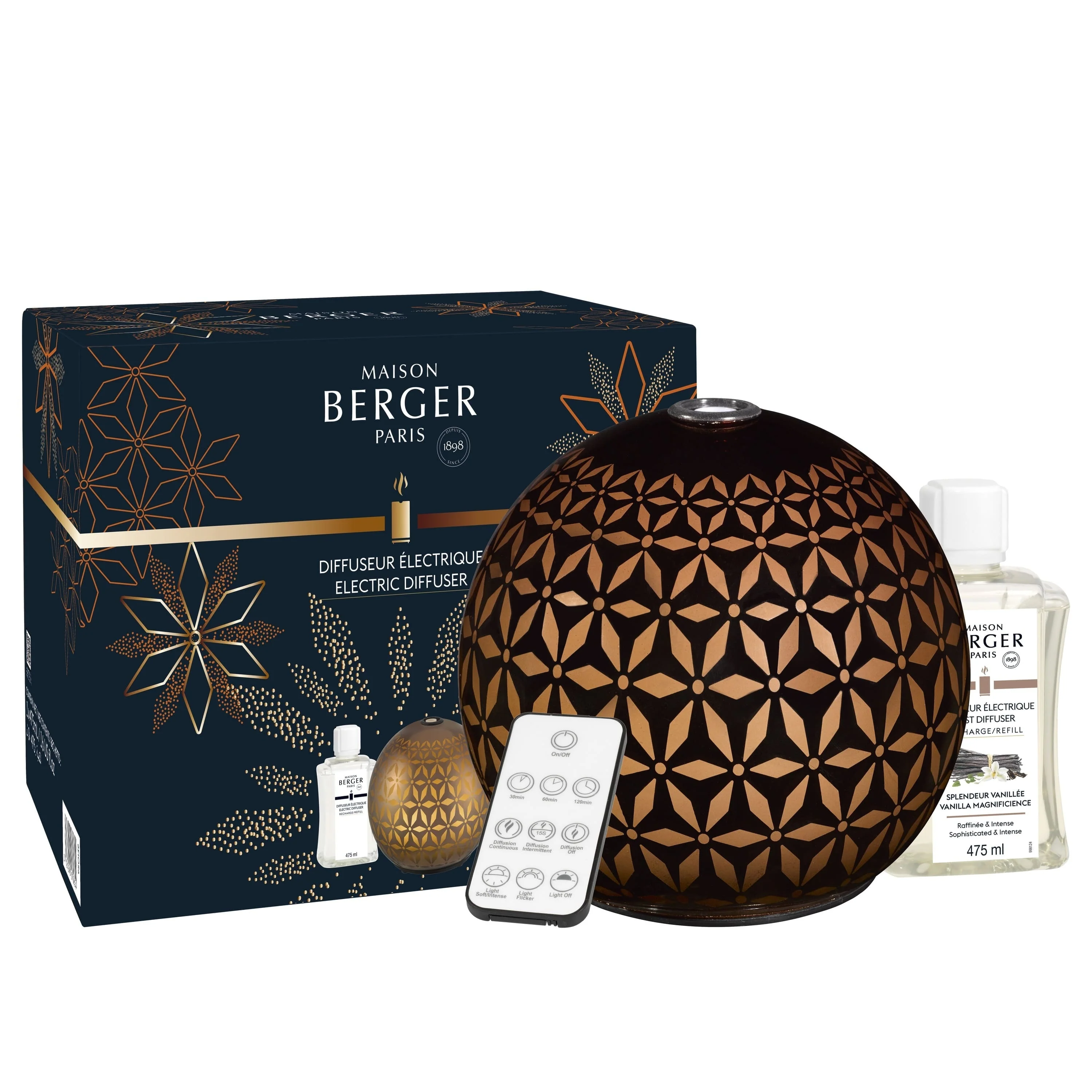 Diffuseur Électrique Diffusore Elettrico POMELIS + Splendeur Vanillée - Diffusore di Profumo, Profumo per Diffusore
