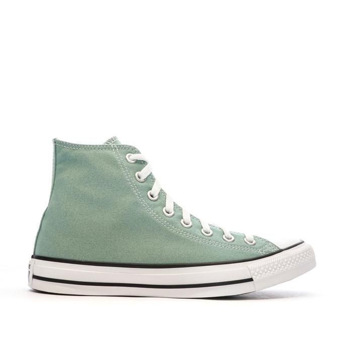Baskets CONVERSE CHUCK TAYLOR ALL STAR Vert - Adulte - Lacets - Plat - Textile