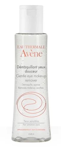 AVENE Avène milde oogmake-up remover 125 ml voor de gevoelige huid, zonder parfum.