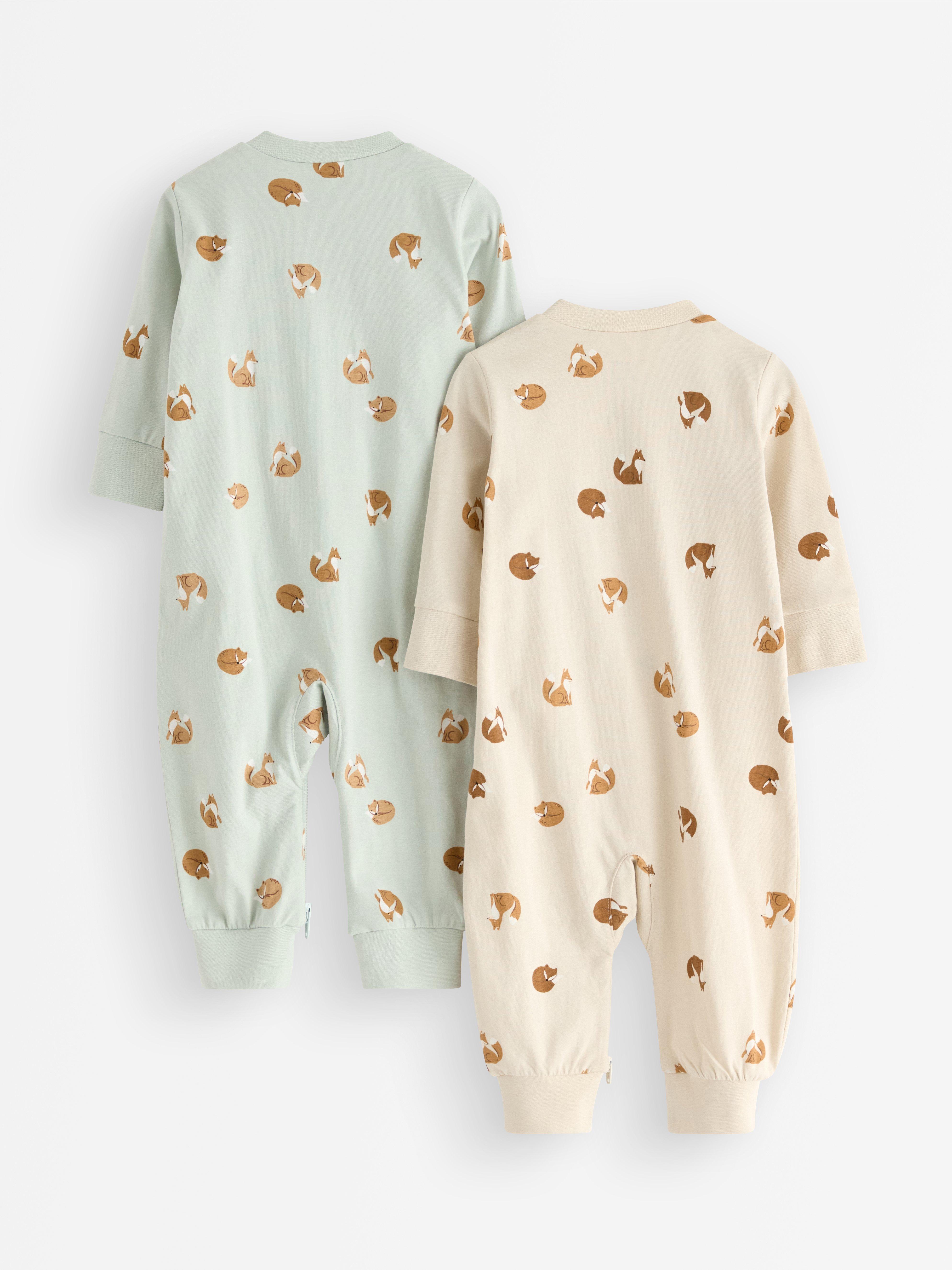 Conjunto de 2 pijamas azul-claro