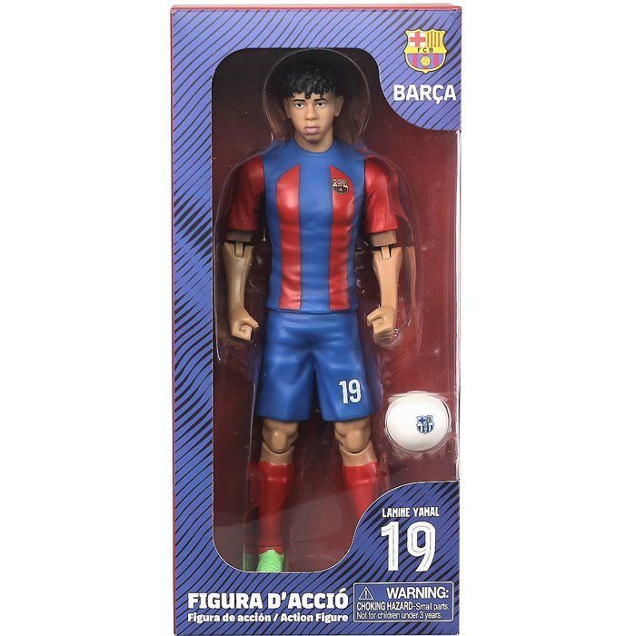 Figura articulada - Lamine Yamal - FC Barcelona - MEGABLEU - 20 cm