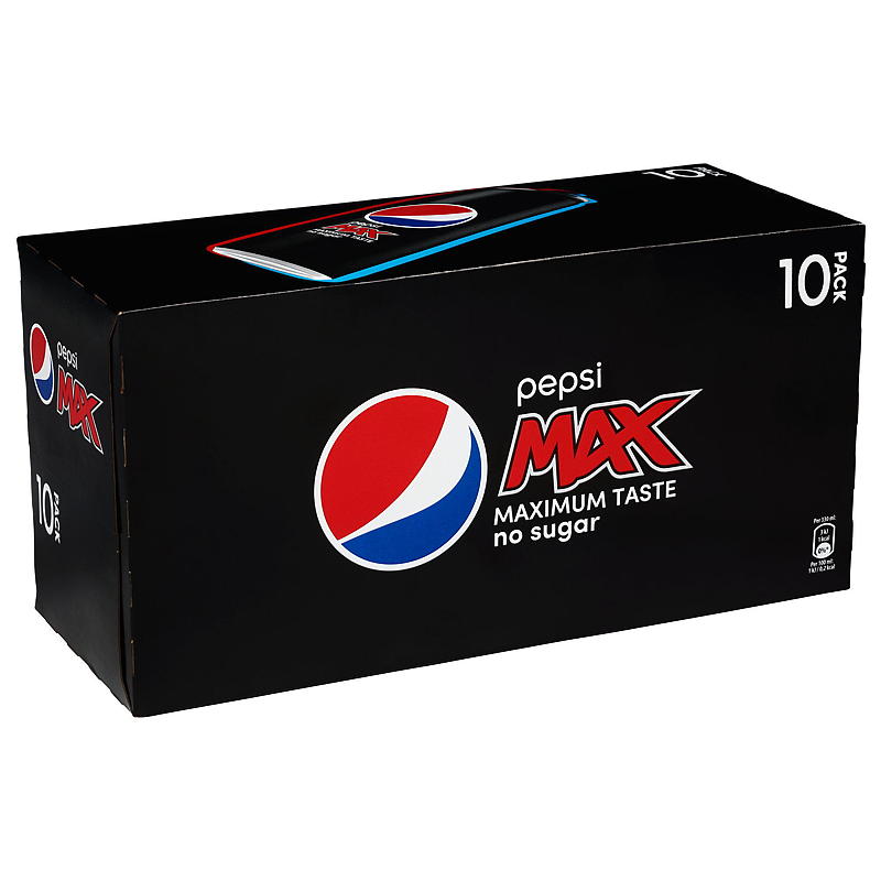Pepsi Pepsi Max 10x0,33 l dåse