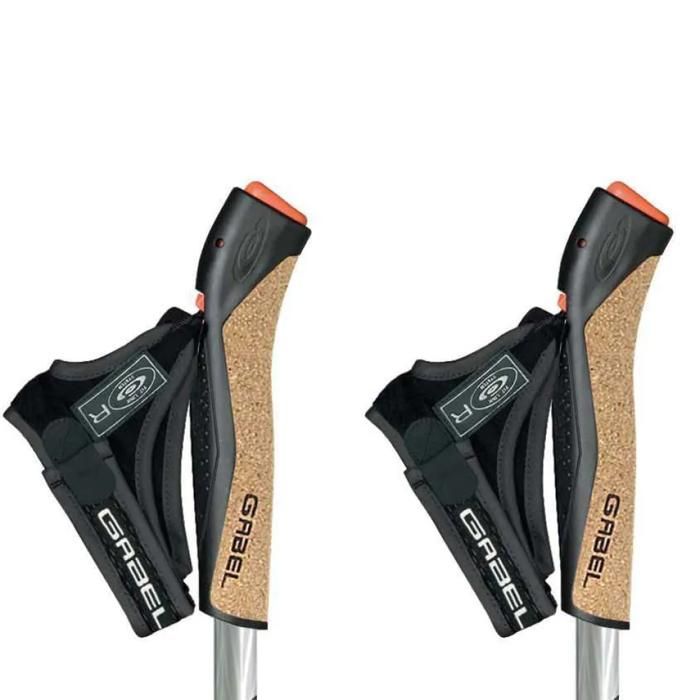 Teleskopstock - Gabel - Fusion Cork Tech - F60 Aluminium - Doppelter Korkgriff - Vielseitig