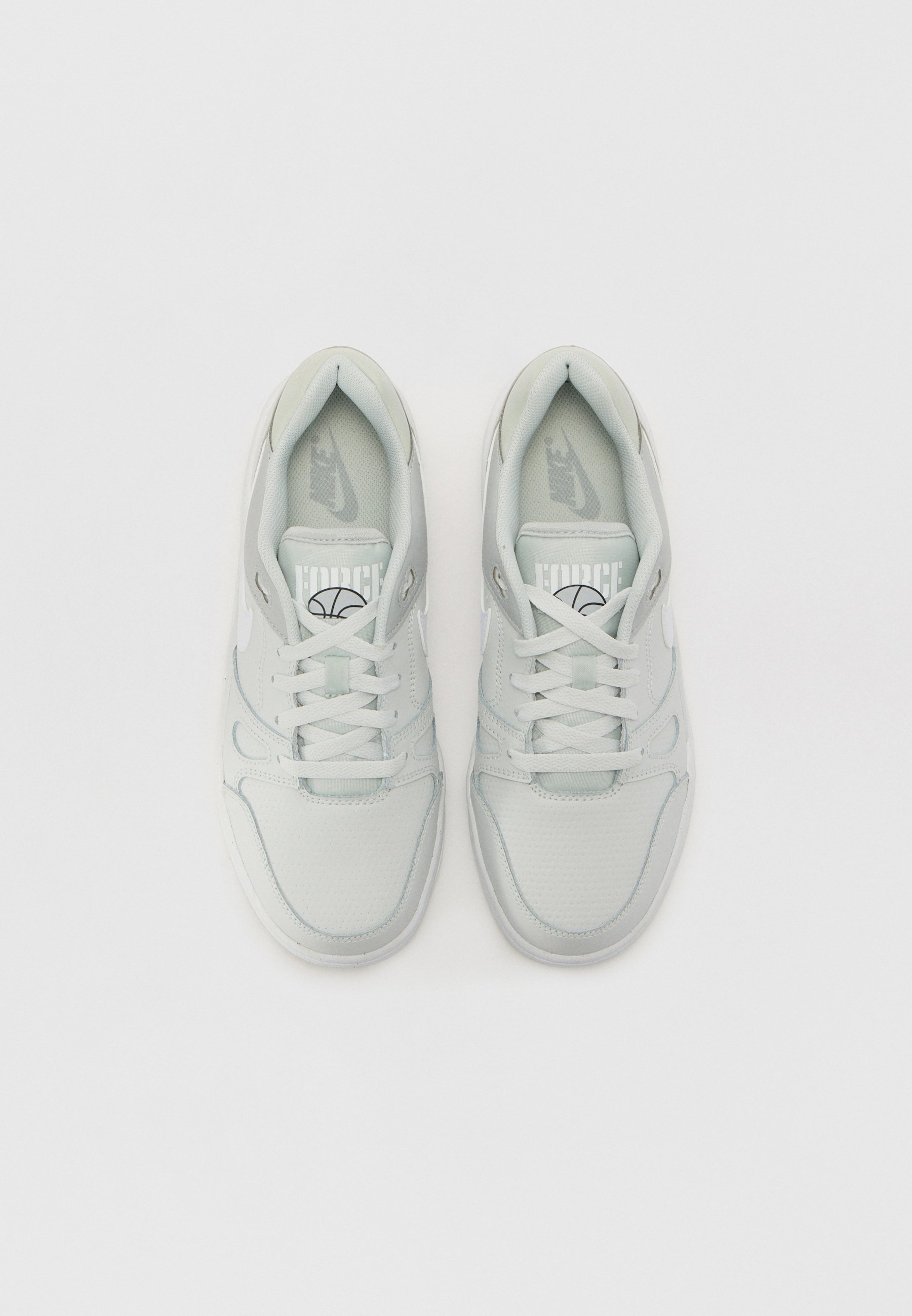 Nike Sportswear FULL FORCE LOW - Sneakers - photon dust/wit/rookgrijs/zilverkleurig