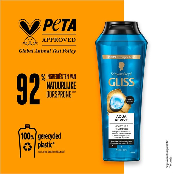 Gliss Aqua Revive Shampoo<br>250ml
