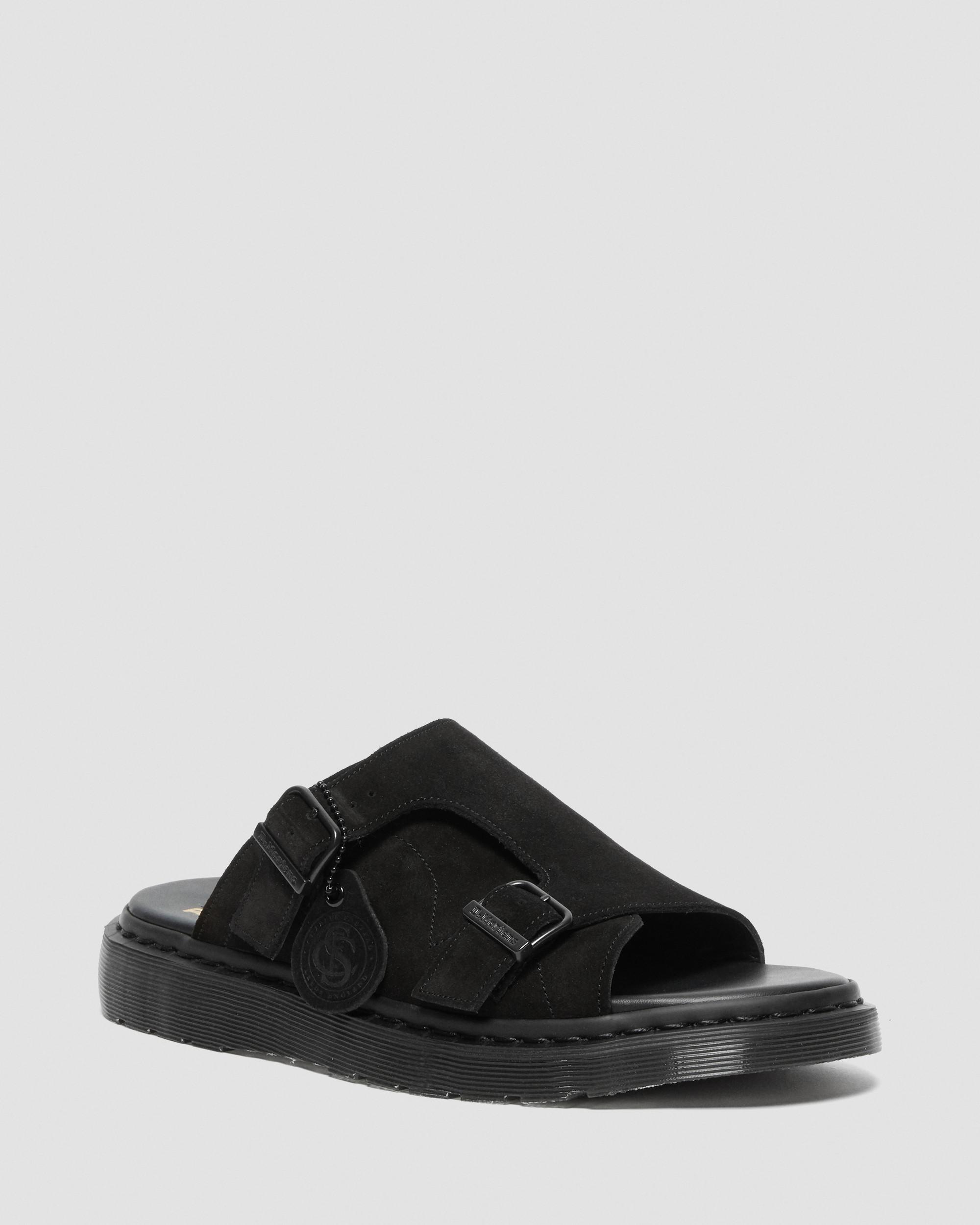 Dayne Made in England Wildleder Slip-on Sandalen