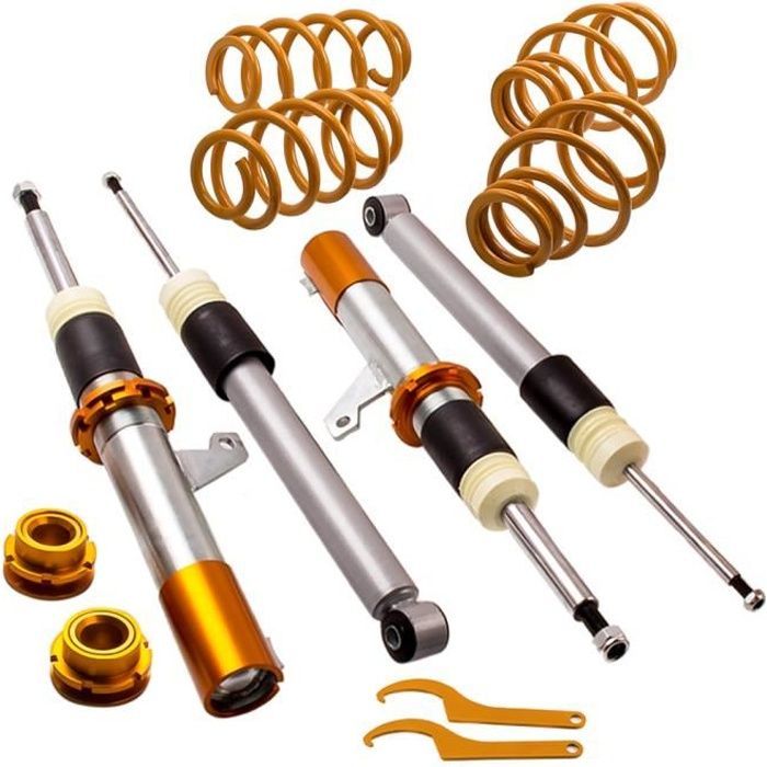 Gewindefahrwerk-Kit für VW Volkswagen Golf 5 Jetta 5 Stoßdämpfer Neu