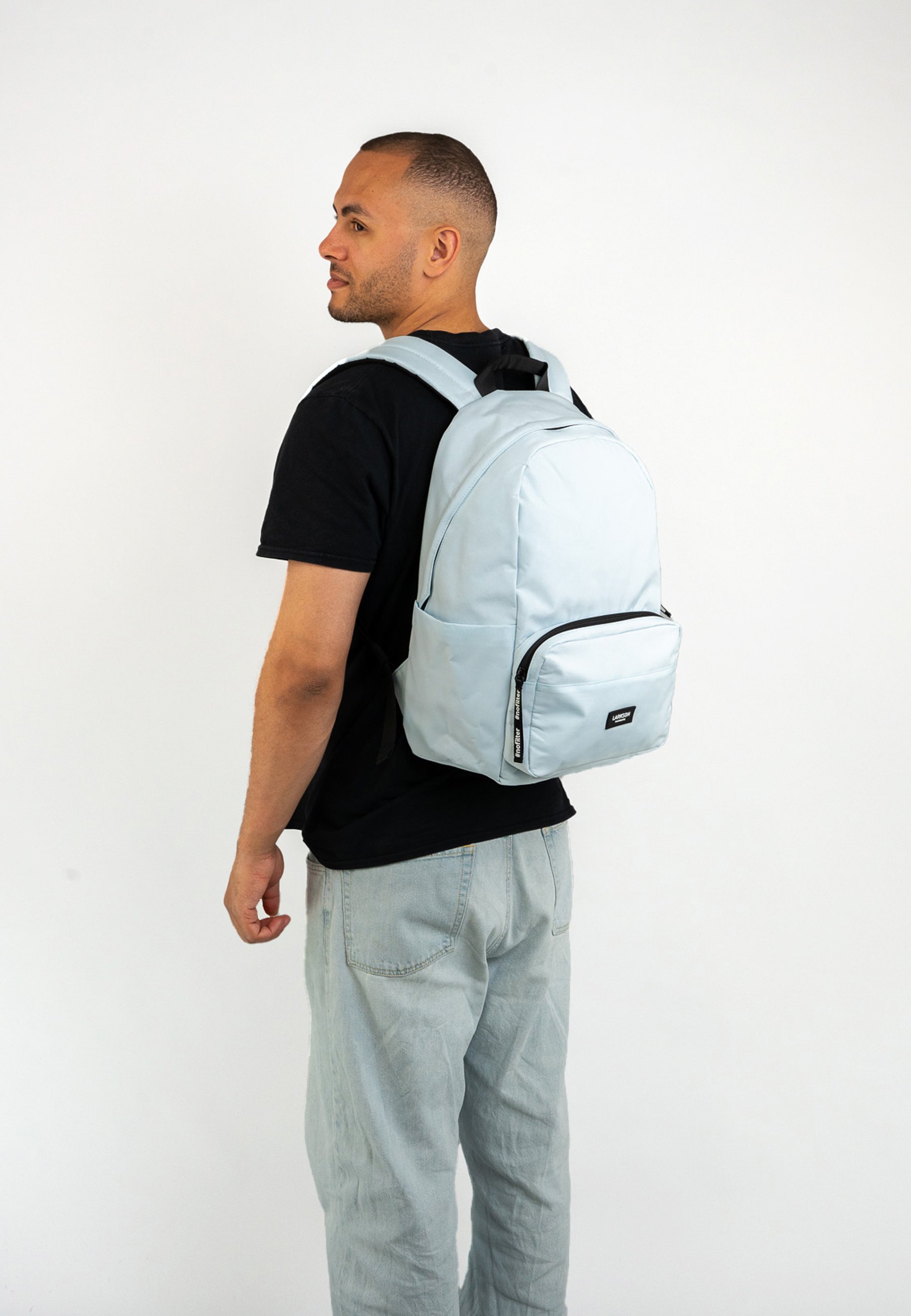 Larkson NO 3 - Zaino scolastico - azzurro ghiaccio