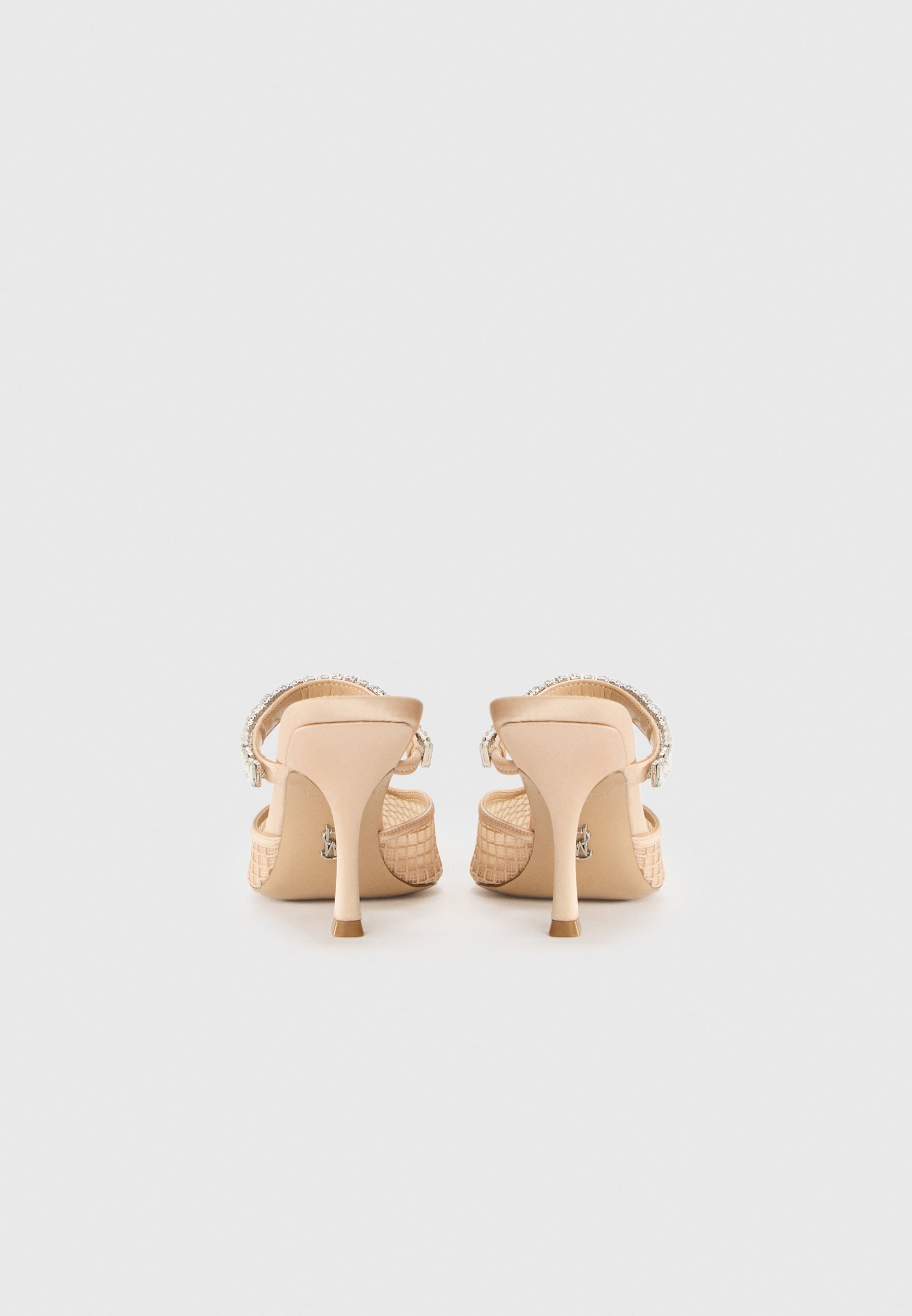 Steve Madden BRECKI - Klapki na obcasie - beżowe