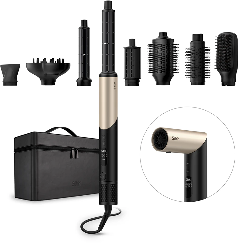 Modelador de cachos multifuncional Silk'n SilkyAir Flex
