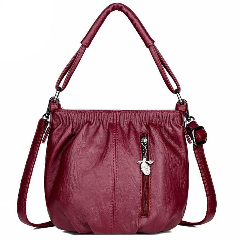 Sacs à bandoulière en cuir pour femmes, sacs bandoulière tendance pour femmes, sacs à main