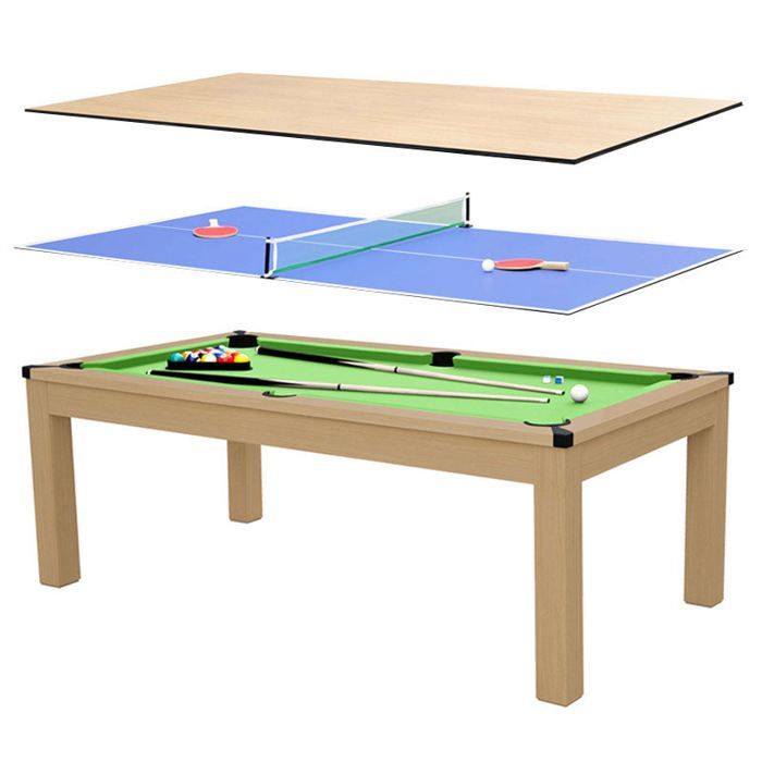 Tavolo multigioco trasformabile, 8-10 persone - Stan - Rendez-Vous Déco