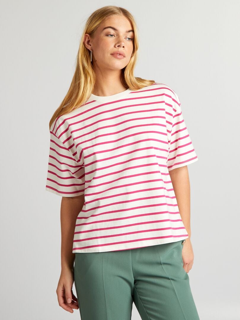 Camiseta Jersey - ROSA