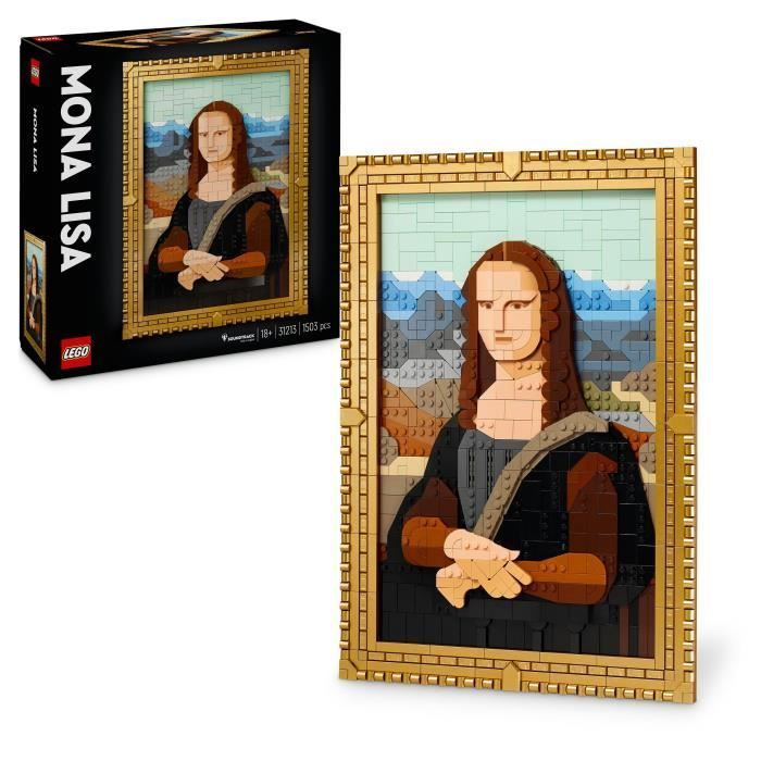 LEGO® Art 31213 Mona Lisa - Leonardo da Vinci -maalausrakennussetti - Koristeet