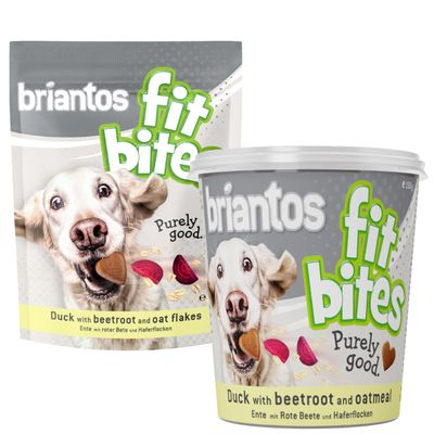Briantos FitBites – Ente mit Roter Bete und Haferflocken