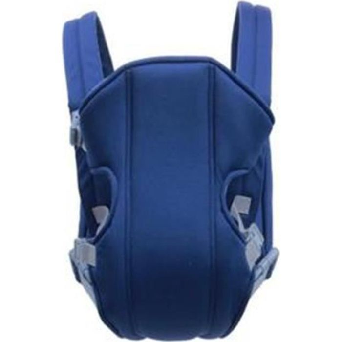 Marsupio ergonomico per neonati da 0 a 36 mesi con tracolla multifunzione, blu