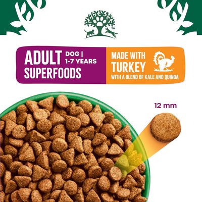 James Wellbeloved Adult Superfoods - Tacchino con cavolo nero e quinoa
