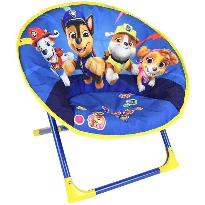 Siège lune pliable enfant - PAT'PATROUILLE - FUN HOUSE - 54 x 42 x 47 cm