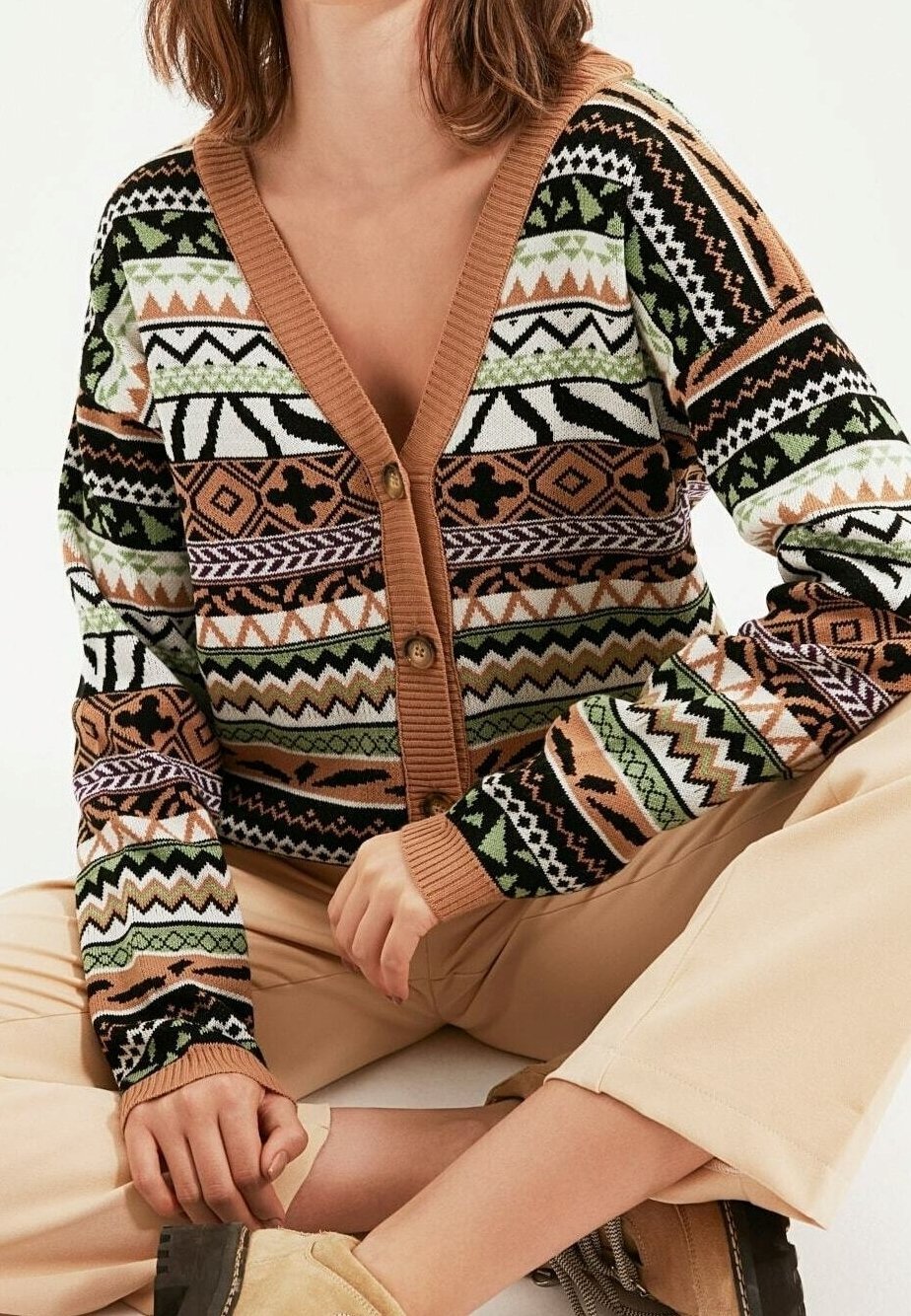 Gilet Trendyol - marron