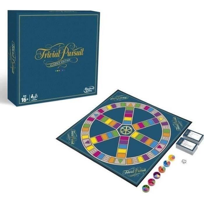 Trivial Pursuit Clássico, Jogo de Tabuleiro de Estratégia, Versão Francesa
