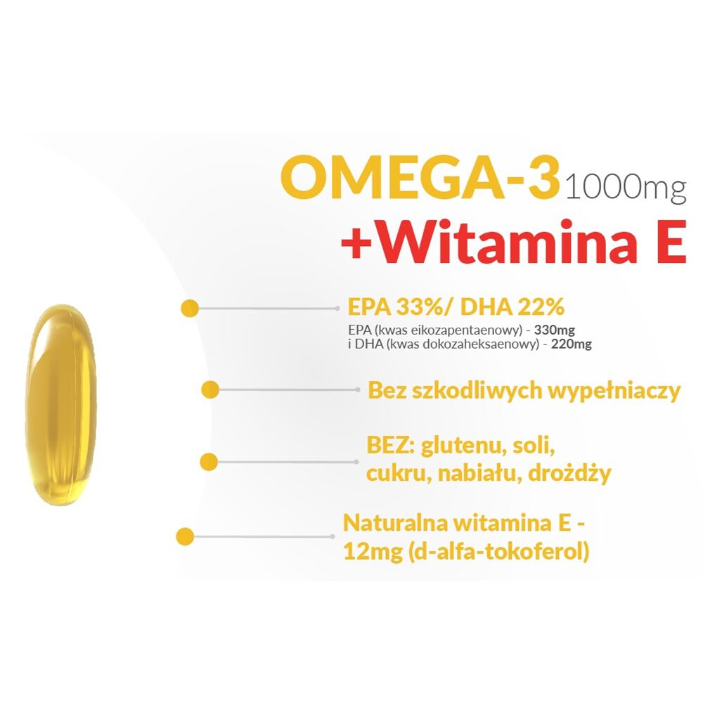 Progress Labs Omega 3 + E vitamīns 1000 mg bez ĢMO