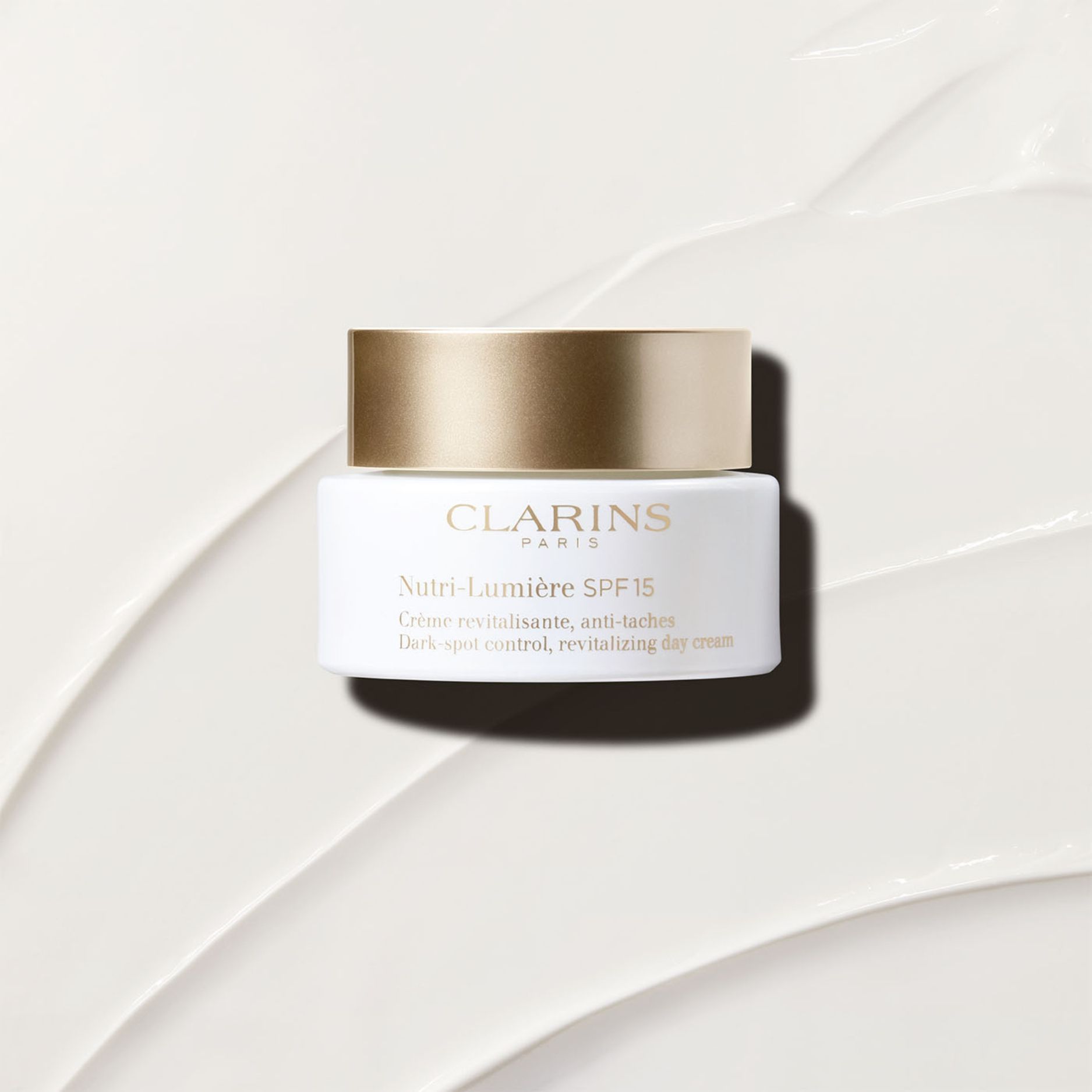 „Nutri-Lumière SPF15“ atgaivinamasis dieninis kremas Veido apsauga