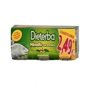 DIETERBA Dieterba Seehecht homogenisiert 3 Gläser à 80 g