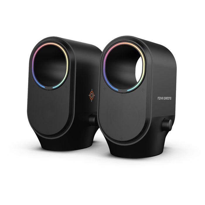 Bluetooth-Gaming-Lautsprecher – NOVA GAMING – Cygnus – RGB-LED – Schwarz