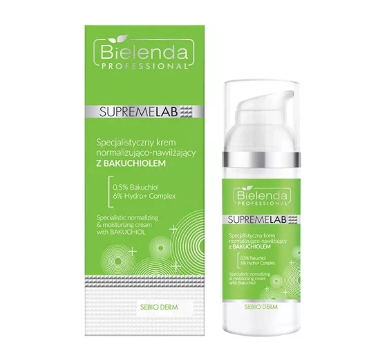 Bielenda Professional Supremelab Sebio Derm specjalistyczny krem normalizująco-nawilżający 50 ml