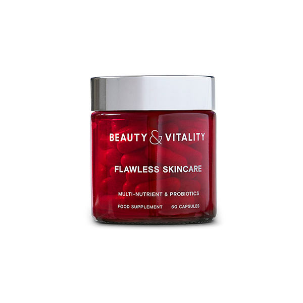 Kit doppio per la cura della pelle impeccabile B&V: 50 ml + 60 compresse