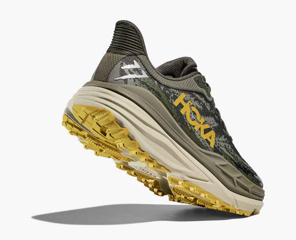 HOKA Stinson 7 Olive Haze / Forest Cover