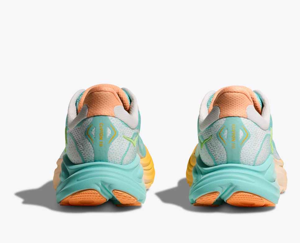 HOKA Clifton 10 Azul Chispa / Blanco