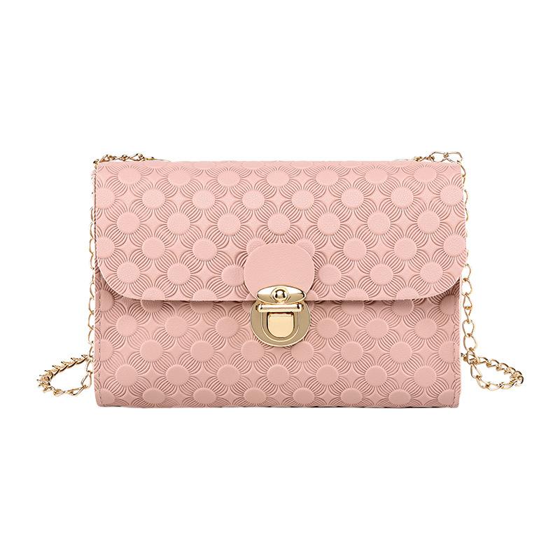 Sac bandoulière femme en cuir PU souple avec chaîne, sac à main bandoulière pour fille, nouveau sac messager d'été