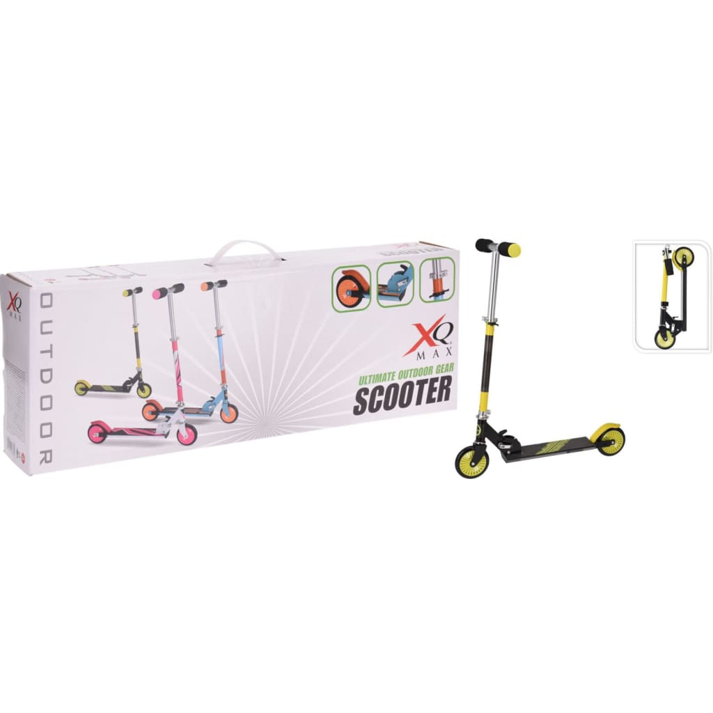 Xq Max opvouwbare scooter met voetrem