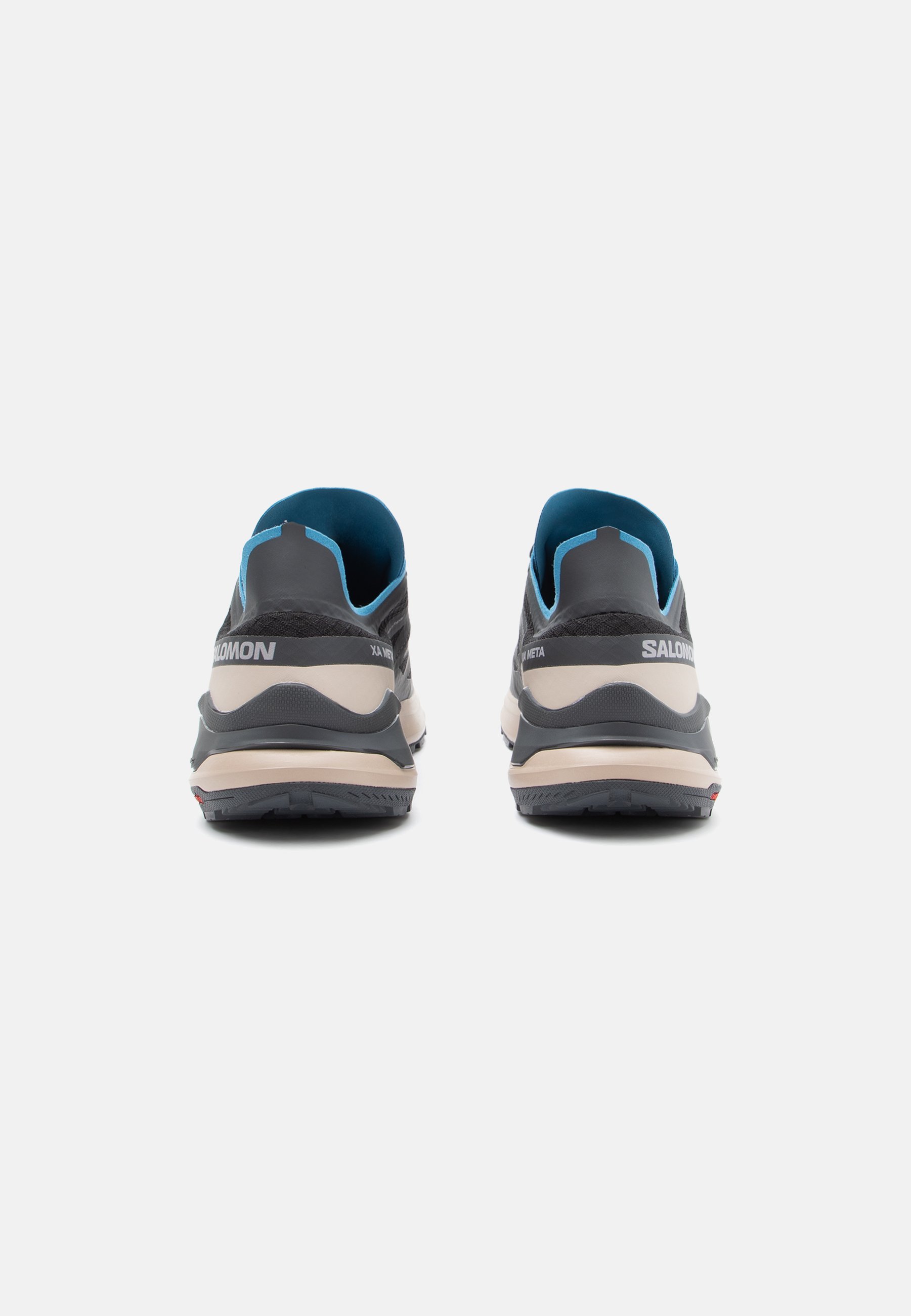 Salomon XA META GORE TEX - Wandelschoenen - zwart/oxford tan/fransblauw