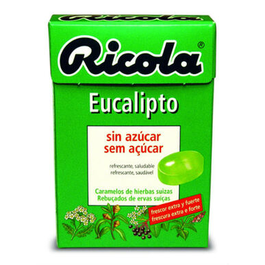 Ricola švicarski zeliščni evkaliptusovi bonboni 50 g 50 g