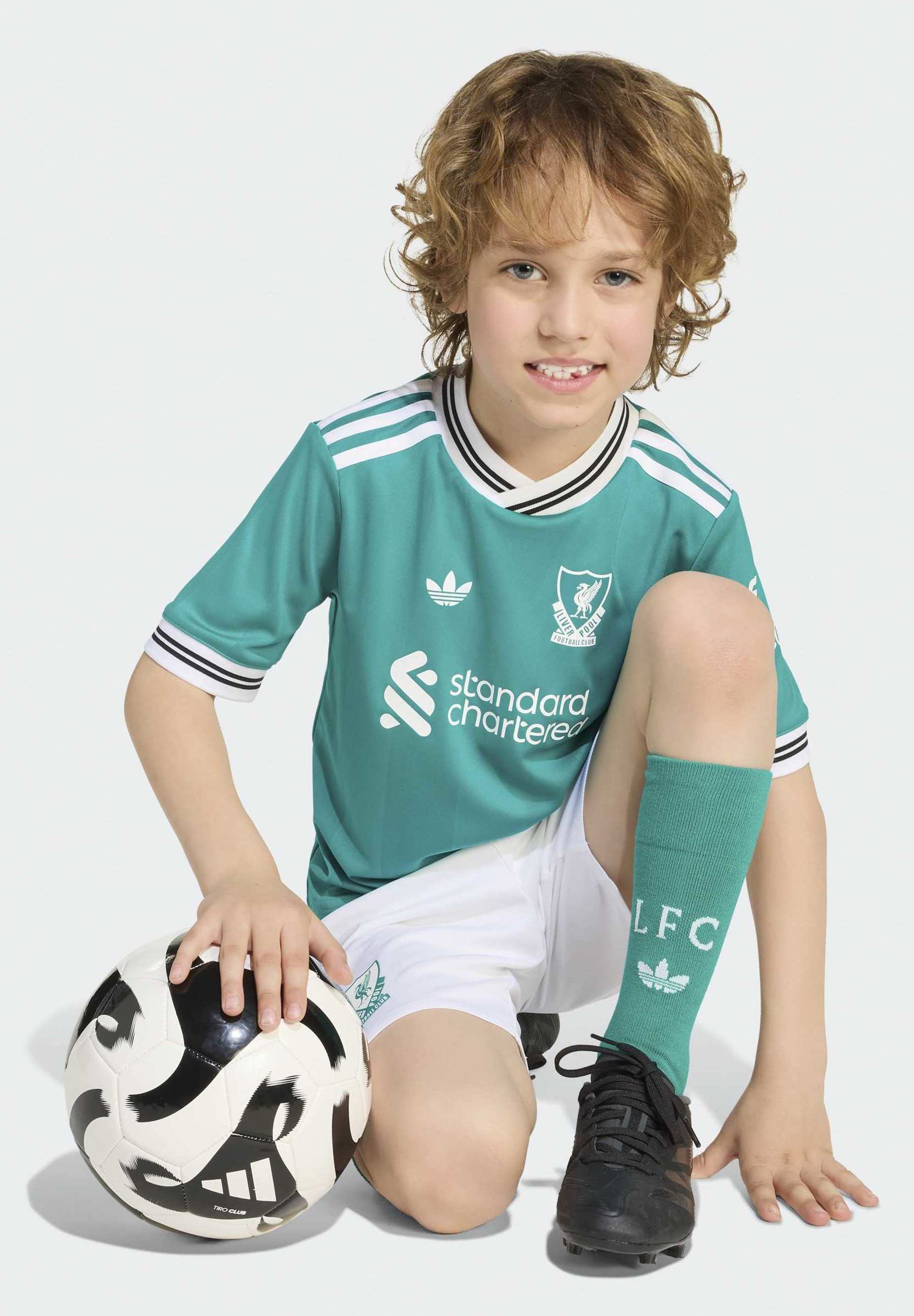 adidas Performance LIVERPOOL FC 25/26 DERDE TENUE UNISEX - Clubkleding - zeegroen