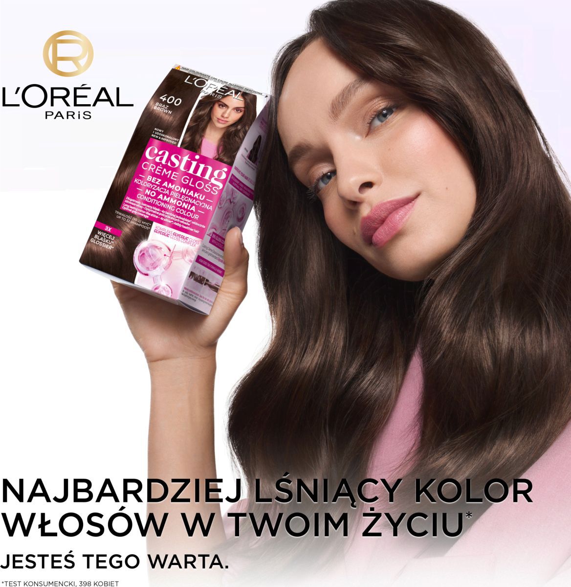 L'Oréal Paris hårfärg 801 satinblond Casting Crème Gloss