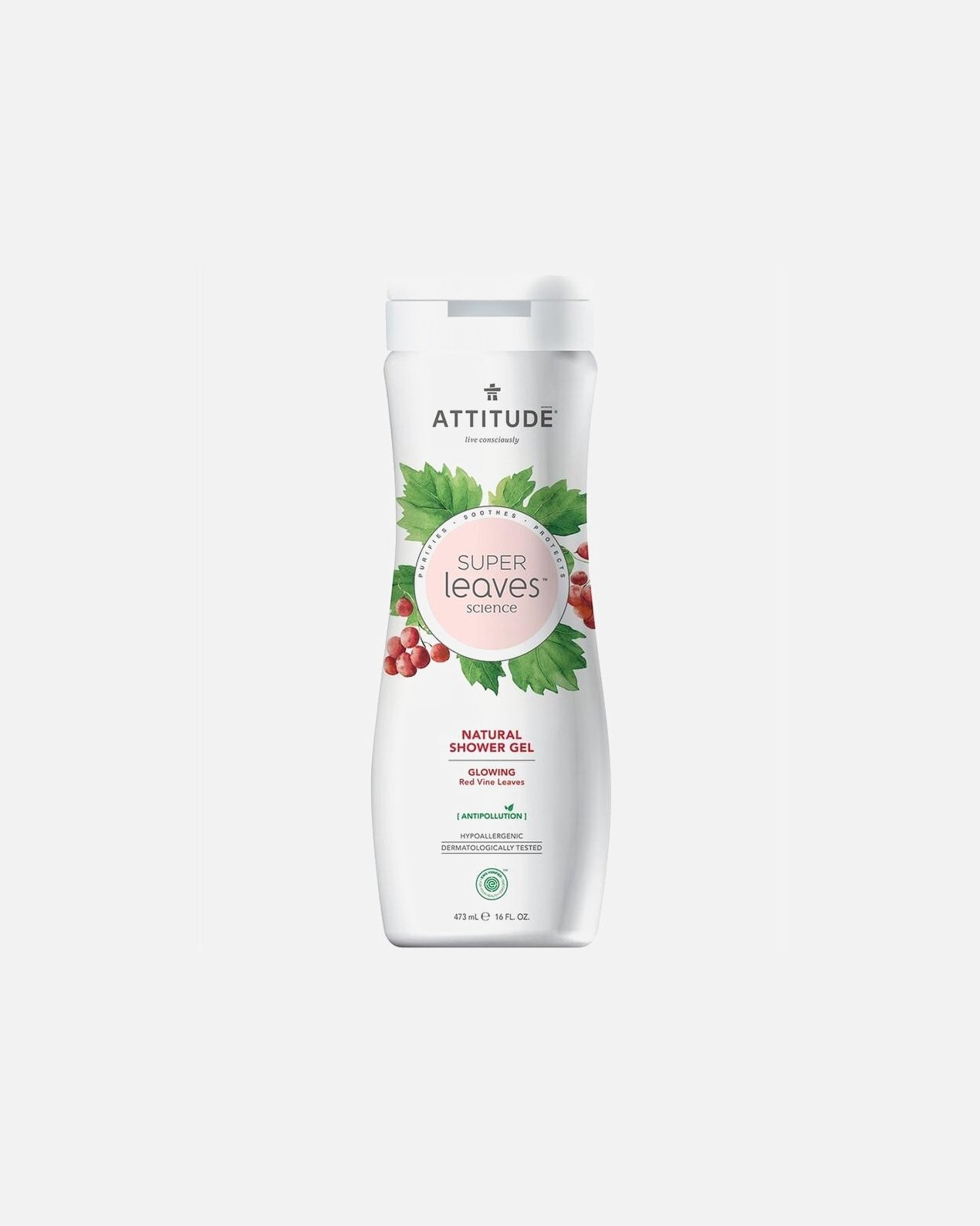 Attitude Duschgel Super Leaves Science gel za tuširanje - blistav - 473 ml