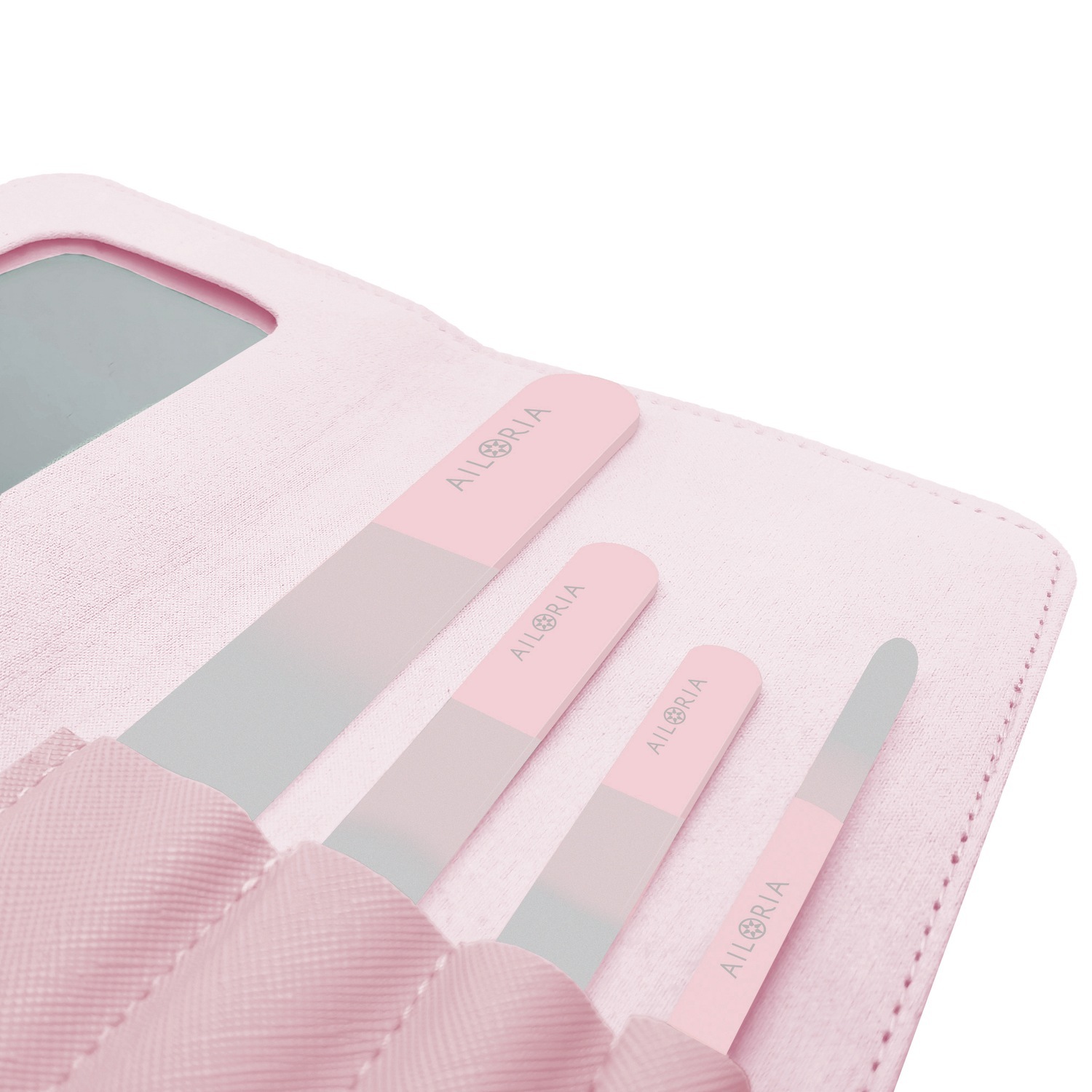 Ailoria nagų priežiūros rinkinys CONTOUR PRIME stiklinių nagų dildžių rinkinys - 1 vnt.