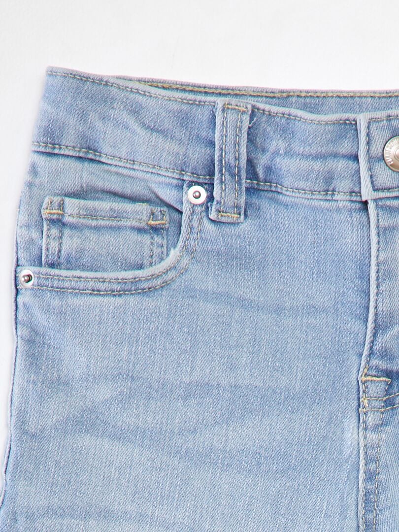 Calça jeans skinny - AZUL